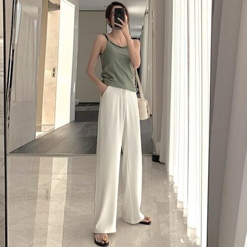 Loose size New Summer Thin Women Pencil Pants New Wool Pants Female Autumn High Waist Loose Trousers Womens Trousers Summer