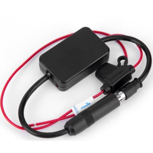 Universal Auto Car Radio FM Antenna Signal Amp Amplifier 33cm Cable Length Booster Radio FM ANT-208 for Marine Car Boat RV Hot