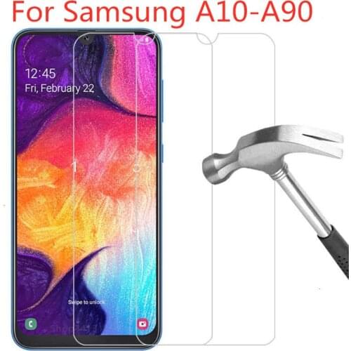 2pcs tempered glass for samsung galaxy a10 a20 a30 a40 a50 a60 a70 a80 a90 protective screen protector glass on Samsung galaxy