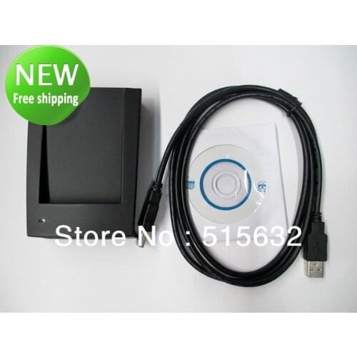 125KHz RFID ID Card Reader & Writer/Copier/Programmer+ Rewritable ID Card & KeyFob COPY EM4100 EM4102 Proximity T5577