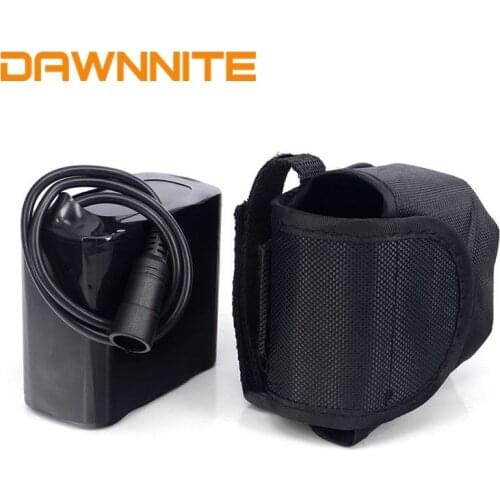 New 20000mAh Bicycle Lights Battery Pack Cycling Bike Front Headlight Power Bank for 8.4V 5x CREE XML T6 LED Bicycle Lamps