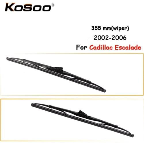 KOSOO Auto Rear Car Wiper Blade For Cadillac Escalade,355mm 2002-2006 Rear Window Windshield Wiper Blades Arm,Car Accessories