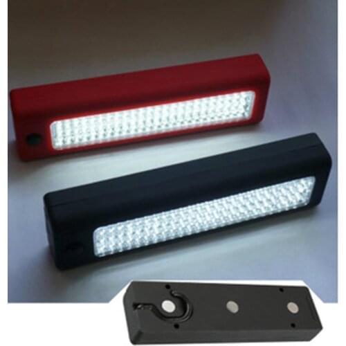 Car Accessories 2Led Red Blue Black With Hook Inspection Light for Car Vehicle Repairing Accessories Fashion Practical Black