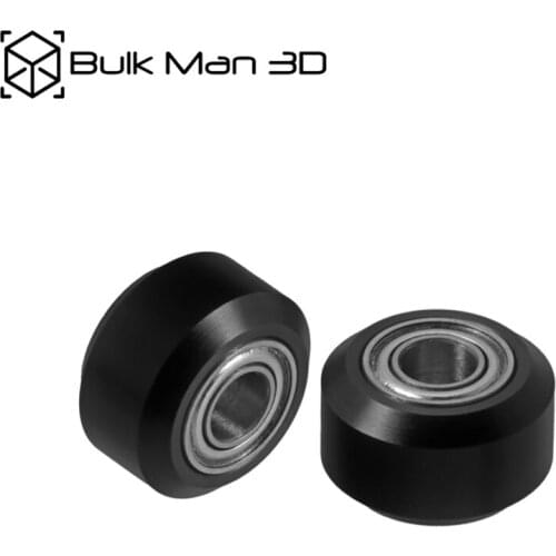 Free Shipping Delrin Mini V wheel kit for V-Slot rail , CNC Kit , V Slot , 3D Printer Solid wheel
