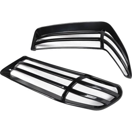 Side Marker Light Turn Signal Lamp Wheel Eyebrow Light Guard Cover for Jeep Wrangler JL Sahara 2018