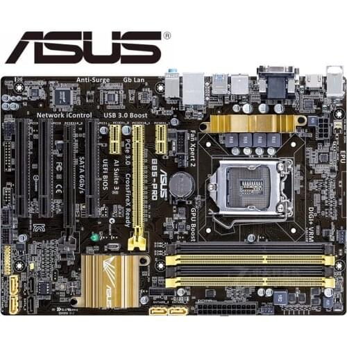 Mainboard Asus B85-PRO USED Desktop Motherboard LGA 1150 DDR3 SATA3 USB3.0 ATX