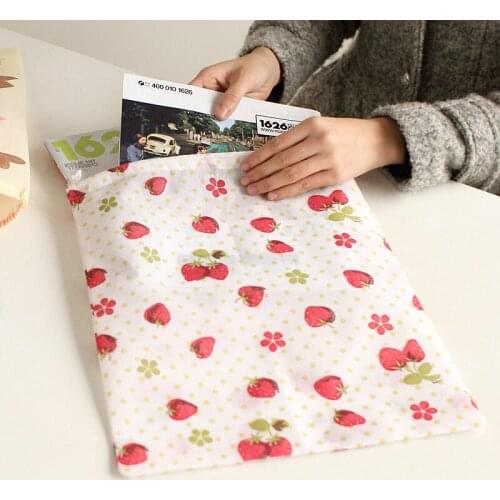 New Women Cotton Travel Pouch Storage Clothes 28.5x33.5cm Fashion Non-Woven Fabric Portable Drawstring bags Girls Shoes Bags