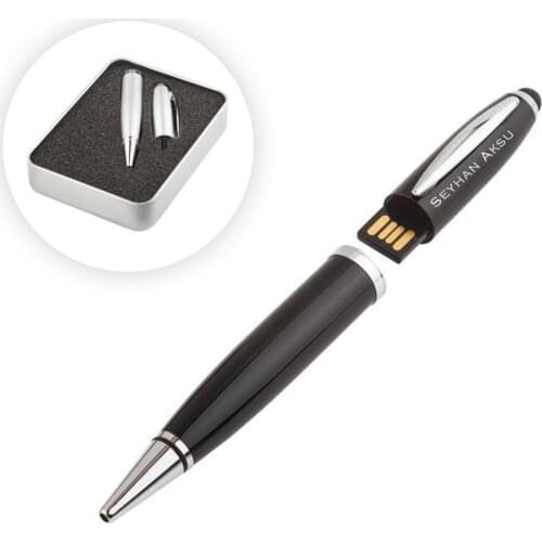 Personalized Black 8 GB USB Pen Flash Memory