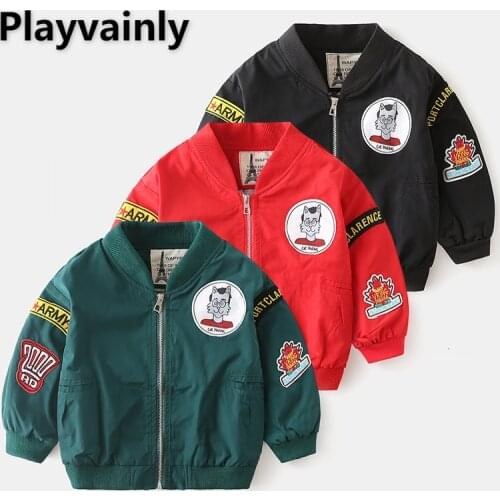 Playvainly Boys Jackets