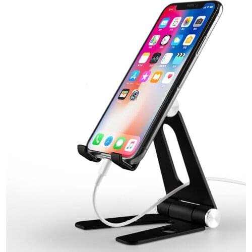 Mobile Phone Holder Portable Adjustable Universal Foldable Stand For iPhone xiaomi mi 8 Samsung oneplus 6t Cellphone Accessories