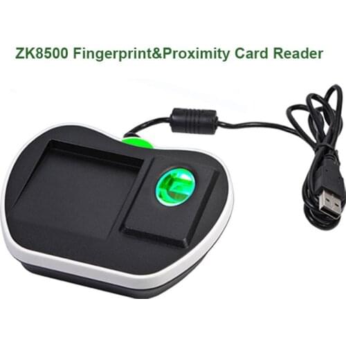 ZK8000 ZK8500 Fingerprint Scanner Proximity Card Reader Original ZK Finger Scanner USB RFID Reader Biometric Fingerprint Sensor