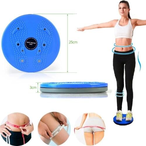 Waist Twisting Disc Balance Board Fitness Equipment for Home Body Aerobic Rotating Sports Magnetic Massage Plate Exercise Wobble
