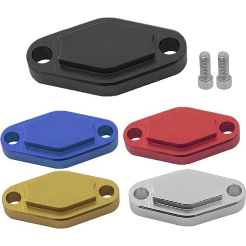 ATV Parking Brake Block Off Plate with O ring for Yamaha BANSHEE 87-06 BLASTER 04-06 / RAPTOR 125 250 250R 350 50 660 700 90