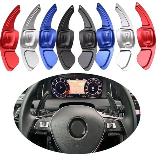 Aluminum Steering Wheel Shift Paddle Extension for VW Golf 8 MK8 R GTI R Line Accessories 2020 2021 auto car accessories