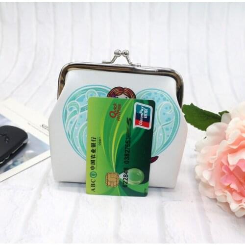 Cartoon Animal Womens Coin Purse Fashion Trend Mermaid Print Wallet Bank Card ID Card Business Card Multifunctional Storage Bag