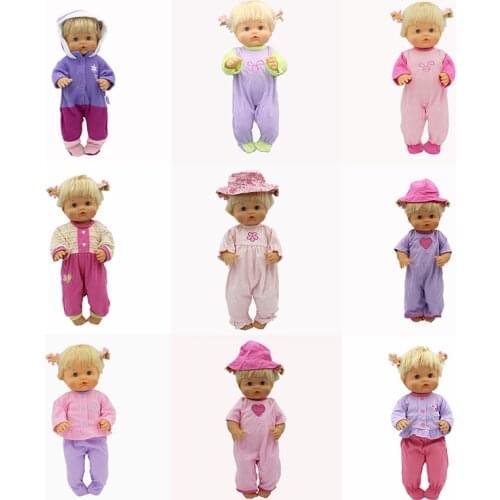 12 style choose doll Clothes Fit 33-35cm Nenuco Doll Nenuco su Hermanita Doll Accessories