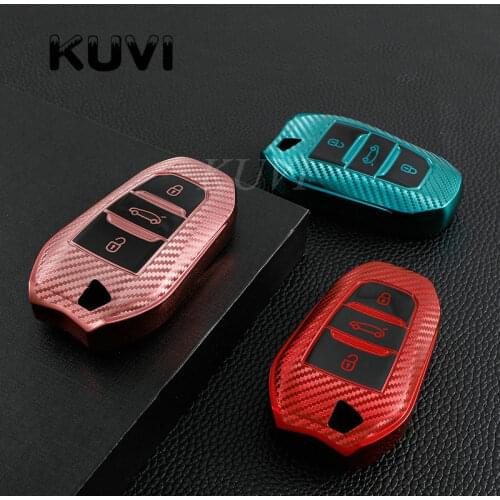 New TPU Car Remote Key Case Cover For Peugeot 208 308 408 508 2008 3008 5008 Citroen C4 C6 C3-XR Picasso For DS3 DS4 DS5 DS6