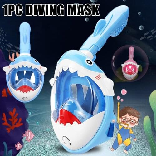 Ho Snorkel Face Cover Full Face Snorkeling and Diving Face Cover with 180 Degree Panoramic Viewing Long Ventilation Pipe DO2