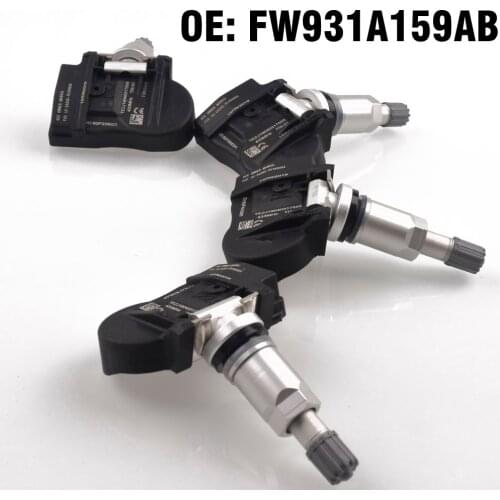 4 PCS Car Tire Pressure Monitor Sensor TPMS FW931A159AB for For LAND ROVER DISCOVERY IV 4 RANGE ROVER EVOQUE For JAGUAR XE XJ