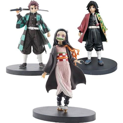 Demon Slayers Blade Figure 15CM Tanji Lang Erdouzui Heizhizhu My Wife Shanyi Butterfly Ninja Tomioka Chiayi Decoration
