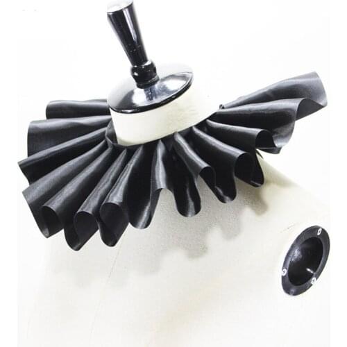 Gothic Ruff Collar Handmade Detachable Neck Ruffles Fake Collars Fancy Dress Accessories