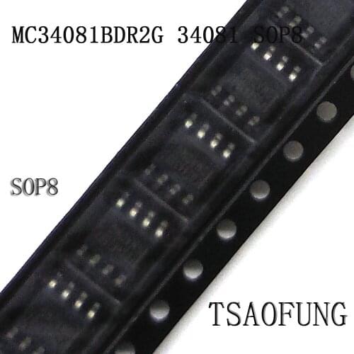 5Pieces MC34081BDR2G 34081 SOP8 Integrated Circuits Electronic Components