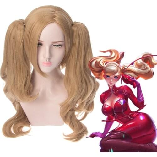 Game Persona 5 the Animation Cosplay Wigs Anne Takamaki Cosplay Wig Panther Cosplay Synthetic Wig Hair Halloween Party Anime Wig