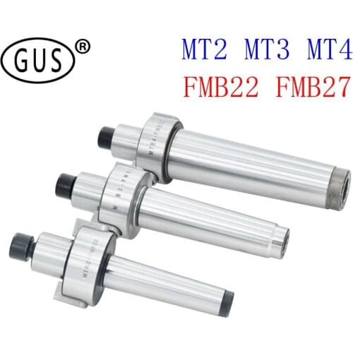 GUS New MT2 MT3 MT4 FMB22 FMB27Face Mill Arbor Shell end mill arbor milling machine tool holder milling disk connecting handle