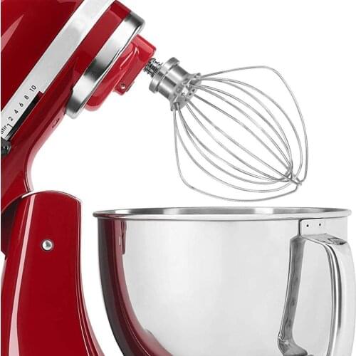 New Wire Whip Attachment For Tilt-Head Stand Mixer For Kitchen Whisk Mixer Head For Egg Heavy Cream Beater