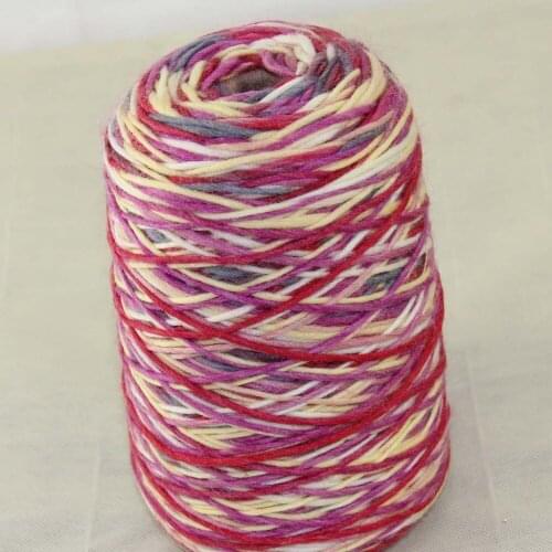 Lot of 1 Pieces x 500g Hand Coarse Knitting Scores wool yarn Light Yellow lilac Red 522-5823