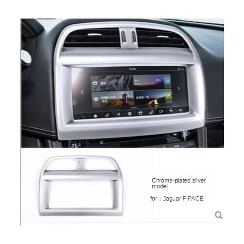 Fit for Jaguar Xe Xel f-space refitting interior control air vent navigation integrated frame fpace navigation frame