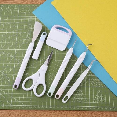 Manual Paper Cutting Tools Vinyl Weeding Tools Sets DIY Apparel Sewing Silhouette Embossed Crafting Maker Kit