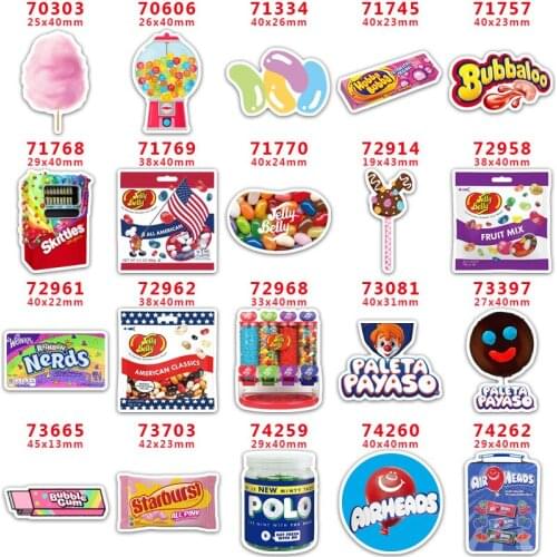 Custom credit card logo Cute Accessories for Bows Flatback Planar Resin DIY Craft Supplies Handcraft Decor Materials PR70303