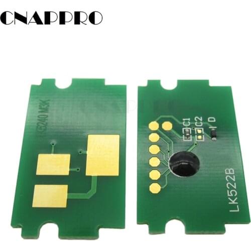 20PCS TK5224 TK5224K Toner Chip For Kyocera ECOSYS P5021cdn P5021cdw M5521cdn M5521cdw P5021 M5521 5224 Reset Cartridge Chips