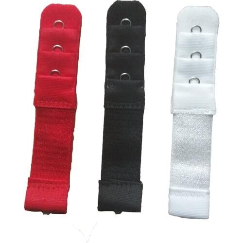 1 Rows 3 Hooks Bra Extender Women Clasp Extension Elastic On Strap Soft Bra Band Extenders Accessories