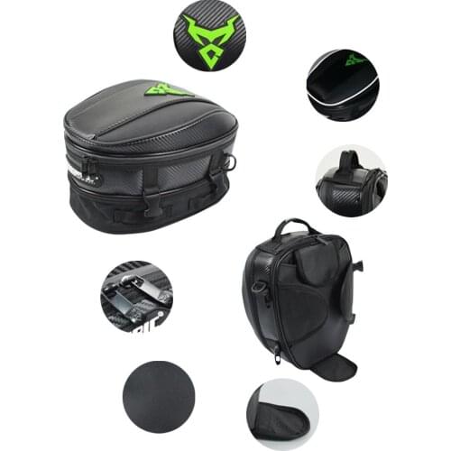 Motorcycle Tail Bag Multifunction Motorcycle Rear Seat Bag High Capacity High Quality Motorcycle Rider Backpack