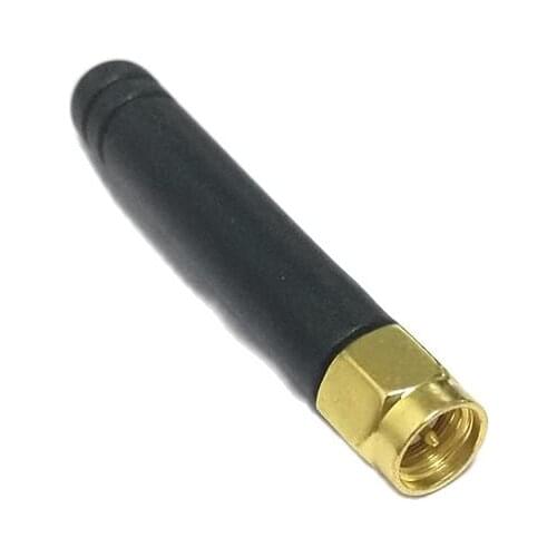 1PC GSM 868M/900M/915MHz antenna 2dbi SMA male connector 5cm long RC Receive transmit aerial