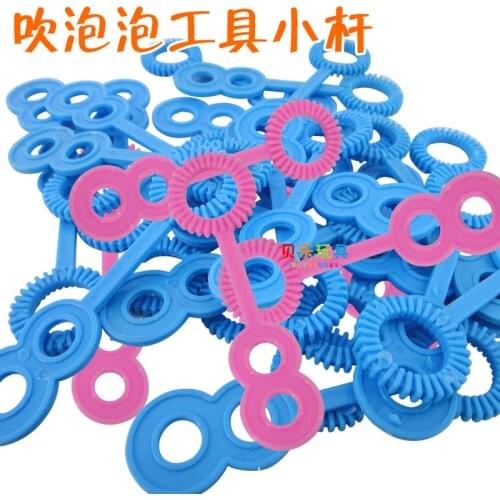 100pcs 7.6 cm PVC Plastic Soap Bubble Concentrate stick toy set for Children Gazillion soap bubbles bar blowing bubble d21