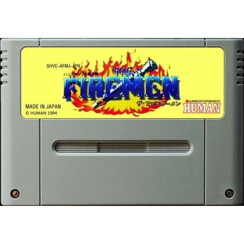 16Bit Games ** THE FIREMEN ( Japan NTSC Version!! )