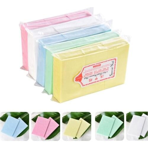 700pcs Nail Gel Polish Remover Wipes UV Gel Nail Art Tips Polish Cleaner Paper Pad Cotton Napkins Manicure Cleaning Tool