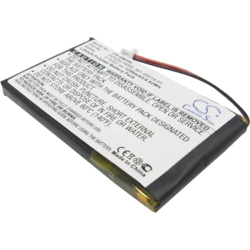 Cameron Sino 1250mah battery for GARMIN iQue M3 iQue M4 361-00019-01 D25292-0000 batteries