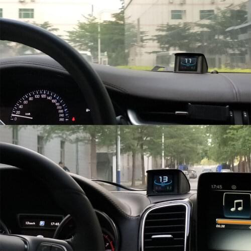 Car head up display OBD2 projection on the windshield car Digital speedometer Diagnostic Tool P10 HUD