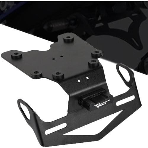 Motorcycle License Number Plate Frame Holder Bracket For YAMAHA Tenere 700 T7 XTZ700 XT700Z TX690Z XTZ690 2019 2020 2021