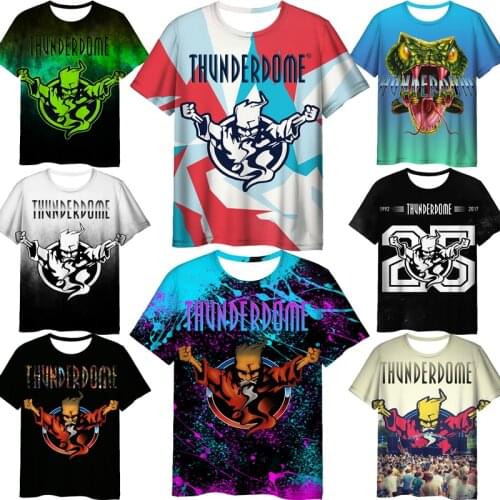 Cool Unisex Thunderdome 3D Print T Shirts Summer Adult Cartoon Anime T-shirts Women Tshirts Tee Tops Camiseta Streetwear