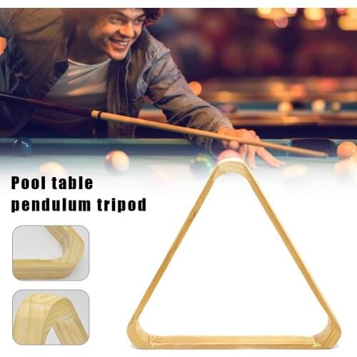 Billiard table pendulum tripod snooker black eight nine ball billiards box wooden diamond shaped plastic billiard accessories