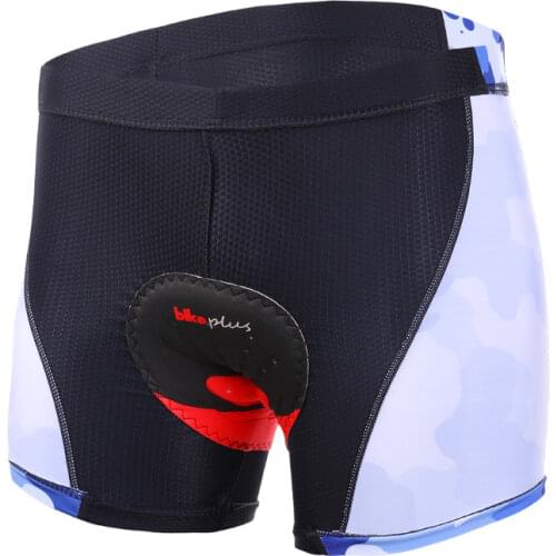 Mens Cycling Camouflage Shorts Underwear 3D Padding Mountain