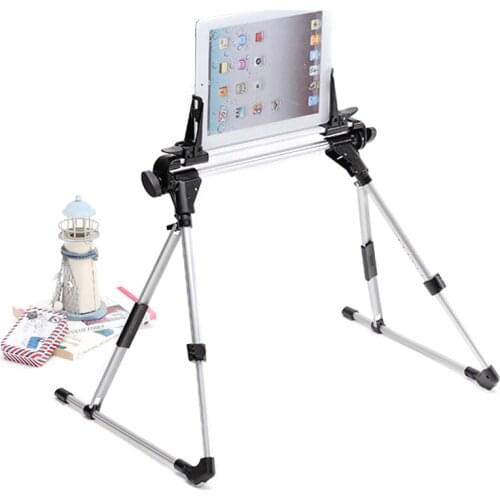 Tablet Mobile Phone Stand Holder Adjustable Foldable for Bed Sofa Desk Floor NK-Shopping