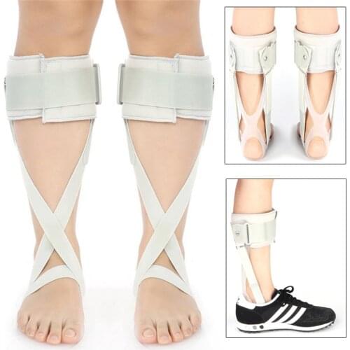 Adjustable Drop Foot Brace Orthosis Plantar Fasciitis Dorsal Splint Support Ankle Orthotic Stabilizer Brace Achilles Tendinitis