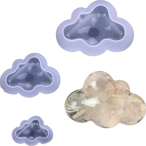 3D Cloud Fondant Cake Silicone Mold Aroma Gypsum Candle Mold DIY Soap mold Making Tool Practical DIY Soap Mould Candle Mold