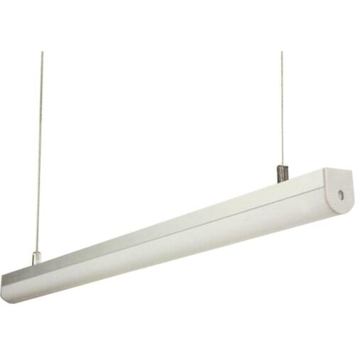 Led hard luces bar light 18W 100cm 144 Led strip profile Aluminium 220V 110V 12V Led Tube for kitchen cabinet pendant lamp